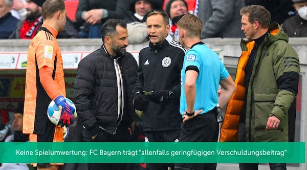 足协驳回弗赖堡上诉 拜仁12人是裁判失误